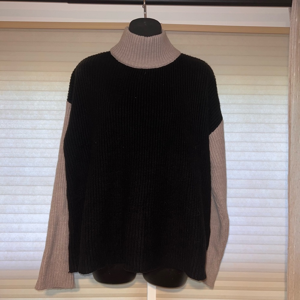 Devotion by Cyrus Heavy Knit Turtle Neck Sweater Size Lg